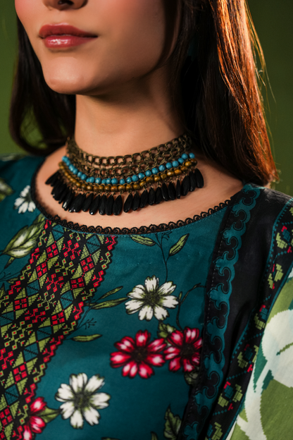 Aangan By Paltar Premium Printed Lawn 3PC