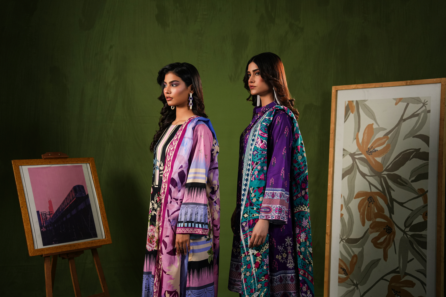 Aangan By Paltar Premium Printed Lawn 3PC