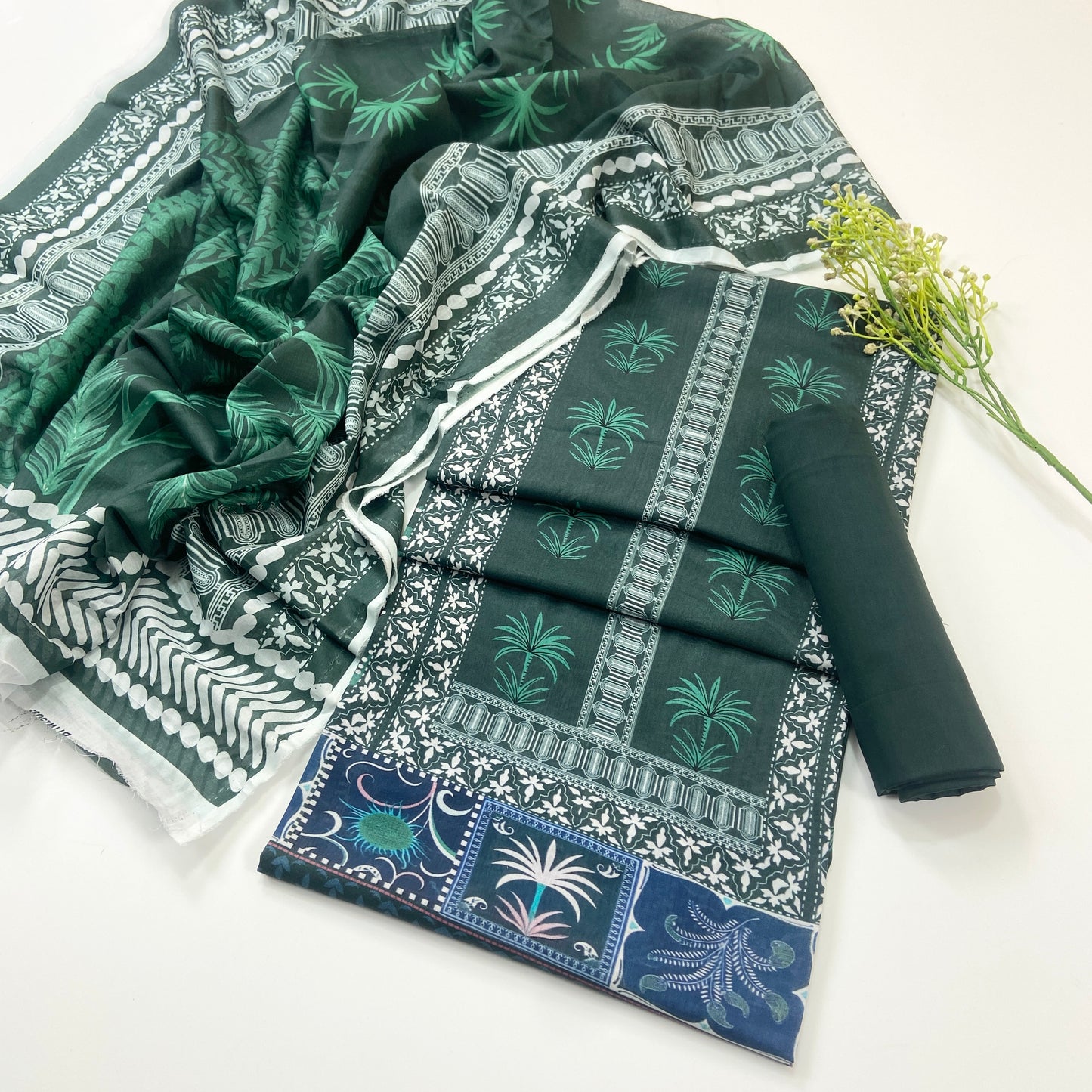 Beechtree Summer Digital Printed Lawn 3PC