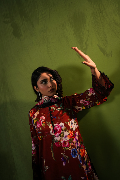 Aangan By Paltar Premium Printed Lawn 3PC