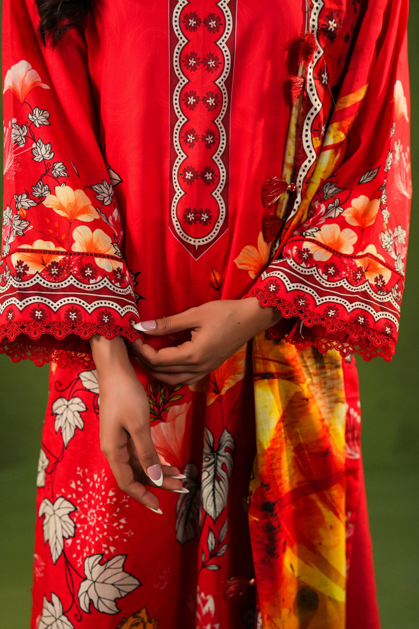 Aangan By Paltar Premium Printed Lawn 3PC