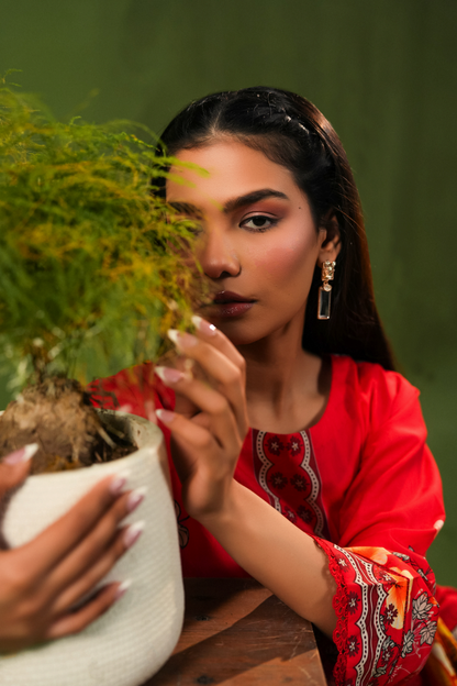 Aangan By Paltar Premium Printed Lawn 3PC