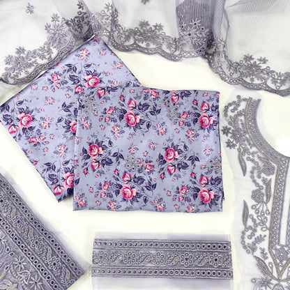 Charizma Luxury Silk With Patches