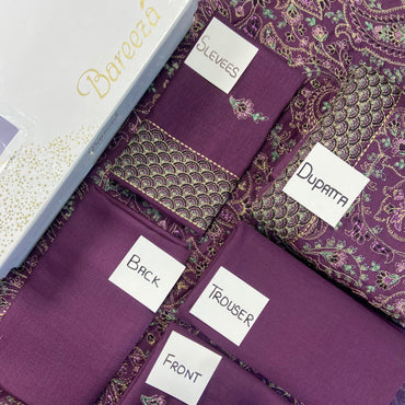 Bareeze Heavy Embroidered Karandi 3-PC