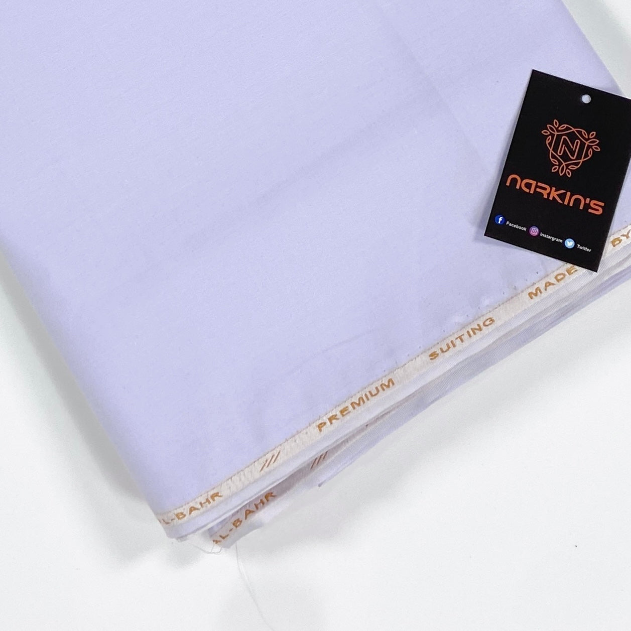 Narkins Men’s Summer Wash&Wear Suit – Unstitched