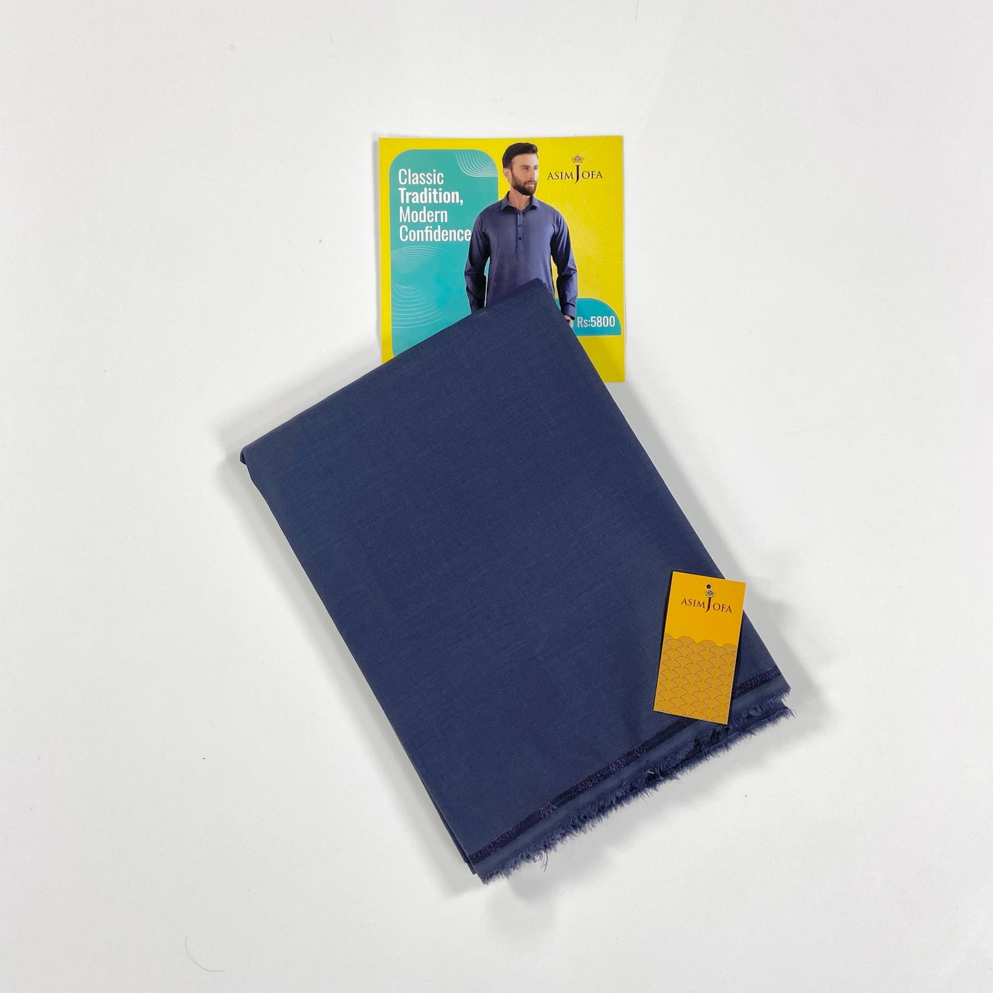 Asim Jofa Wash & Wear – Men’s Unstitched Suit