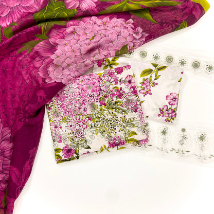 Maria B Emb Luxury Lawn 3PC