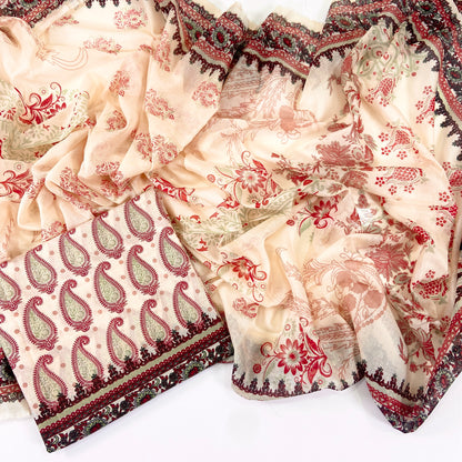 Digital Printed Shirt Dupatta Lawn 2PC