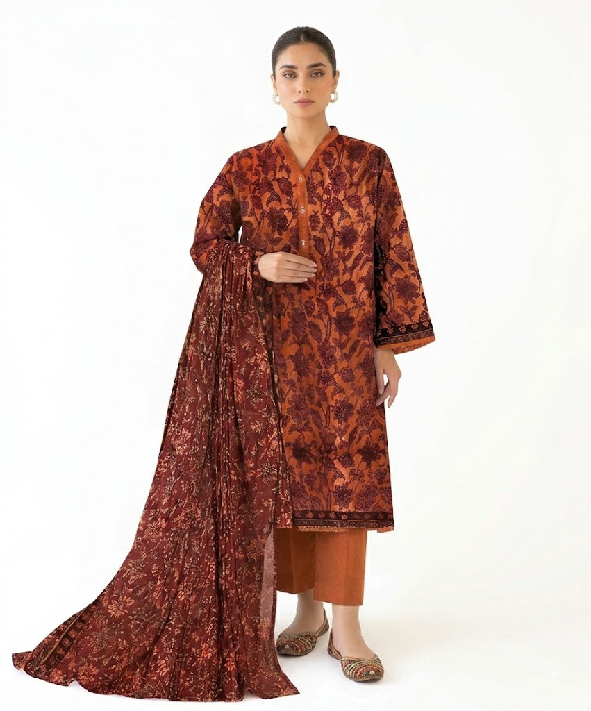 Guftagu By Orient Summer Digital Printed Lawn 3PC