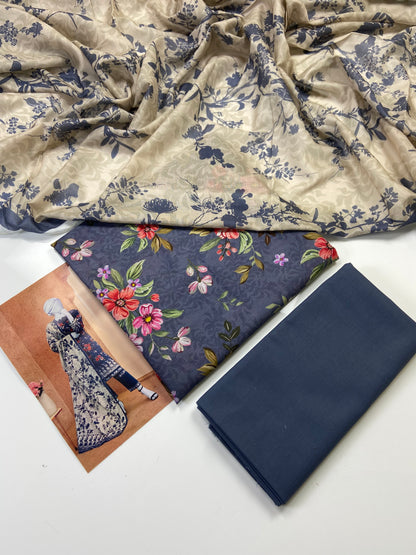 Almeerah Printed Lawn 3-PC