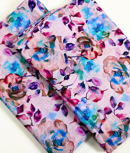 Bin Saeed Digital Printed 2PC