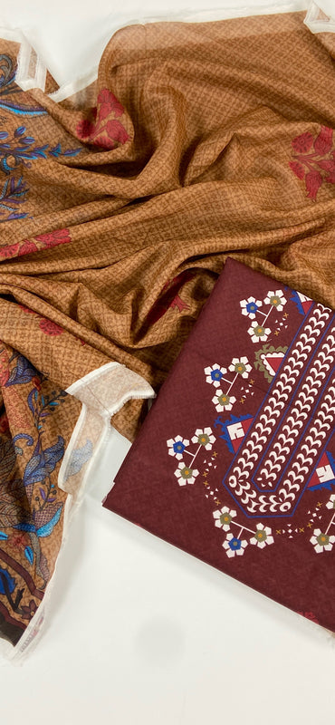 Digital Printed Shirt Dupatta Lawn 2PC