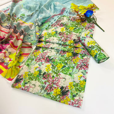 Elaf Premium Digital Printed Lawn 3PC