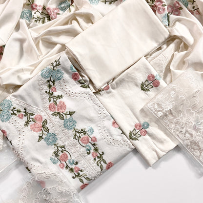 Maria B Luxury Emb Dhanak-3PC