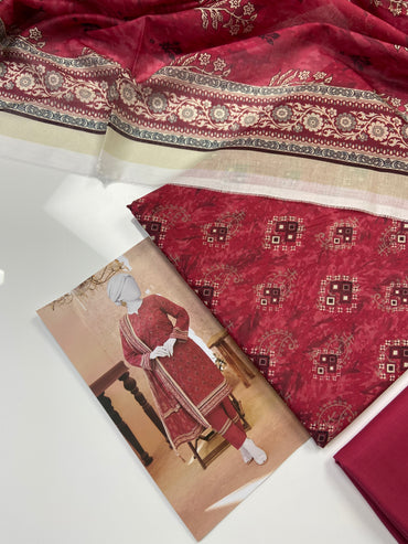 Almeerah Printed Lawn 3-PC