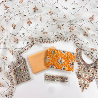 Marvel By Anaya Noor Digital Printed Lawn 3PC