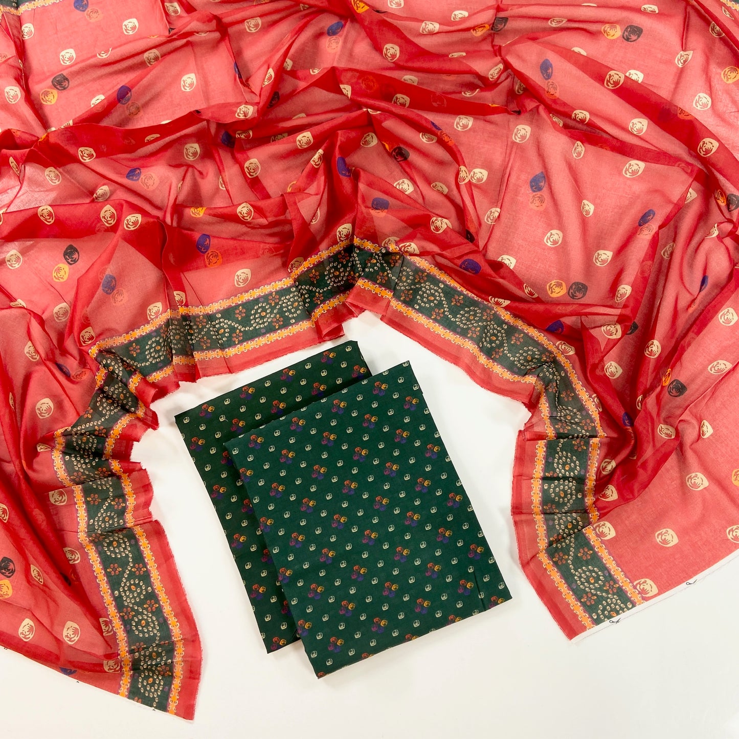 Anaya Noor Digital Printed Lawn With Voil Dupatta 3PC