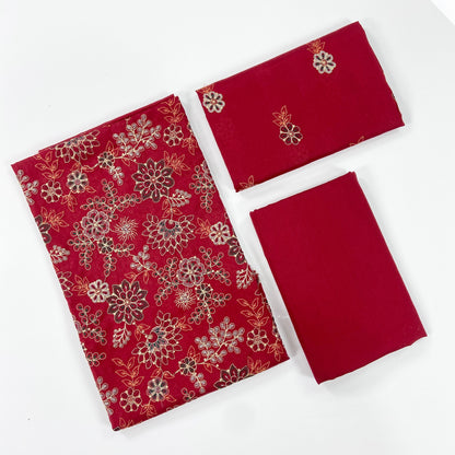 Bareeze Fully Emb Rice Karandi Lawn 2PC