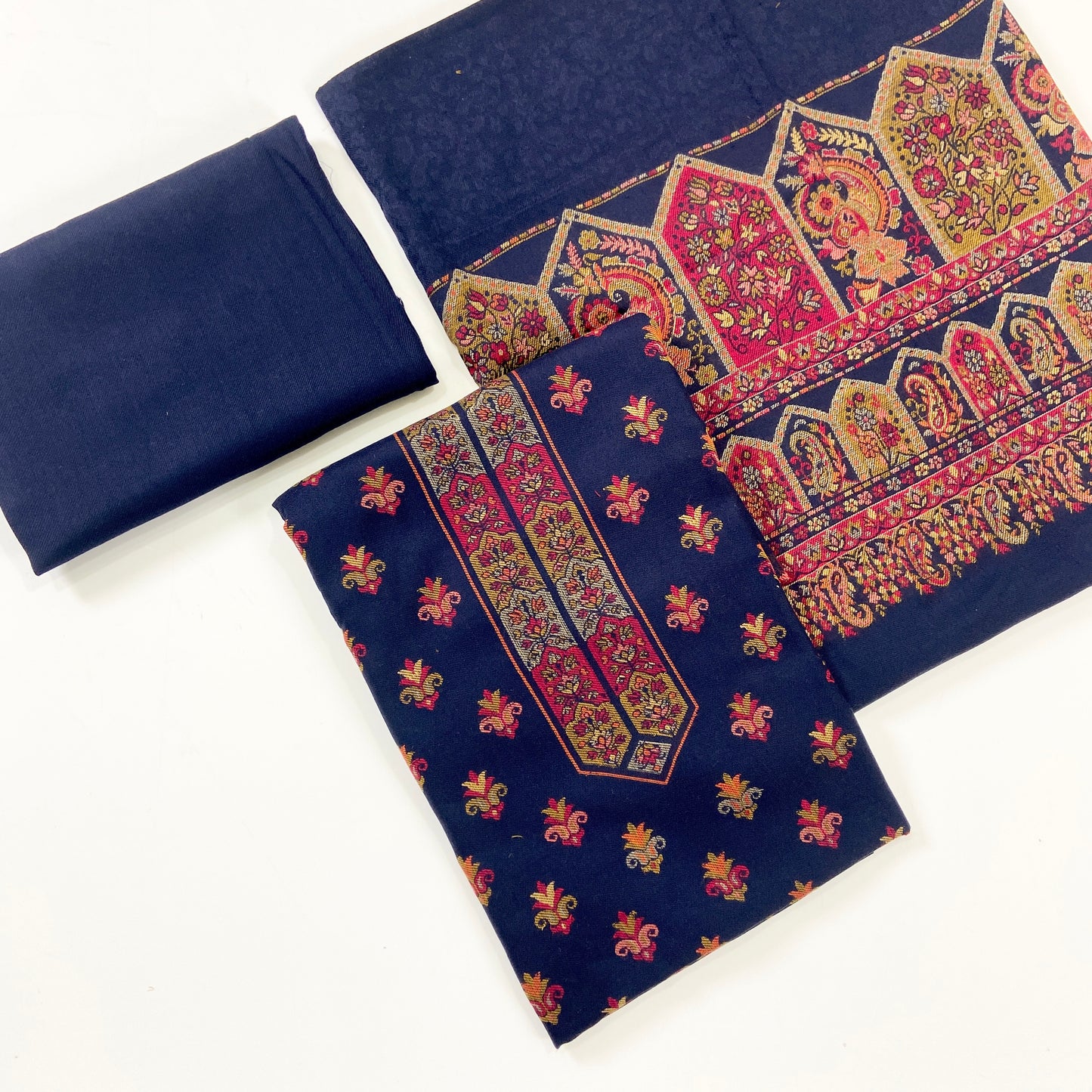 Anaya Noor Pashmina with Jacquard 3PC