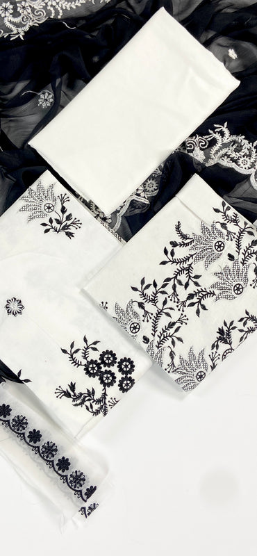 Noorey Luxury Embroidered Lawn 3PC