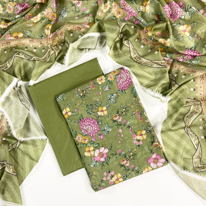 Mashaim Digital Printed Lawn 3PC