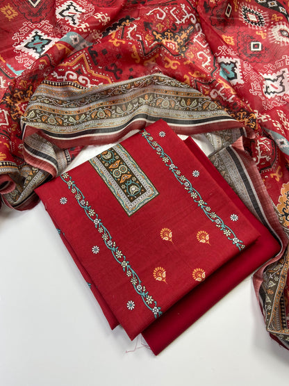 Miral By Murashe Printed Lawn 3-PC