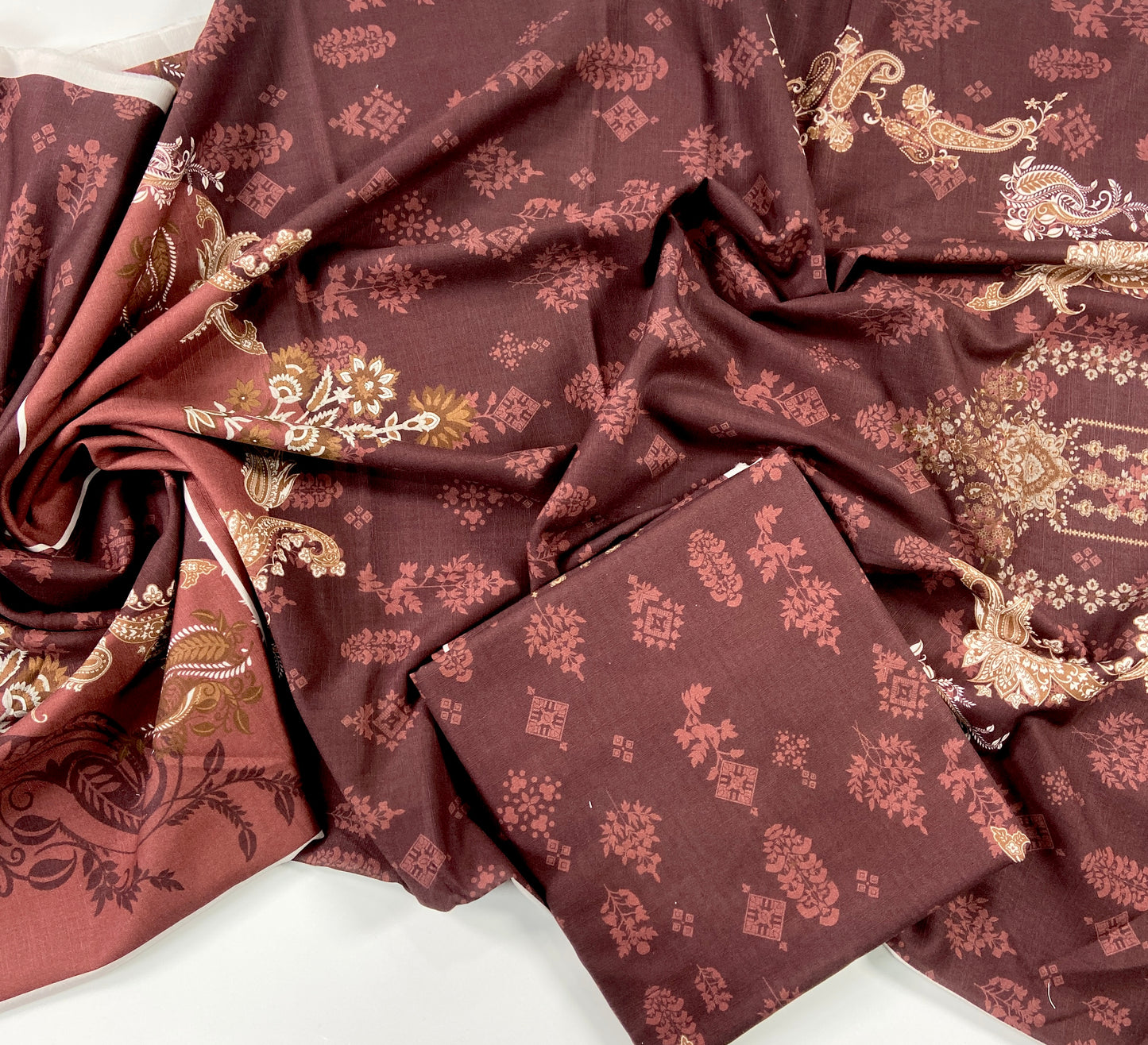 Beechtree Digital Printed Khaddar Shirt-1PC