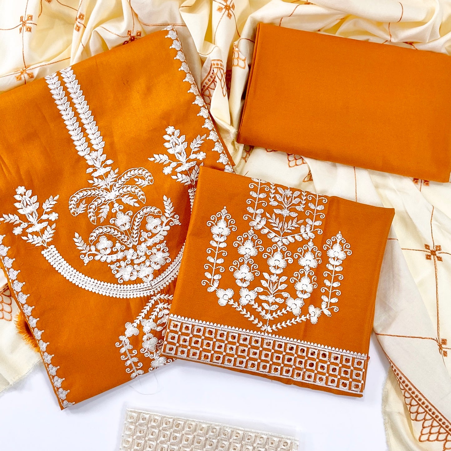 A Sling Luxury Emb Dhanak Marina 3PC
