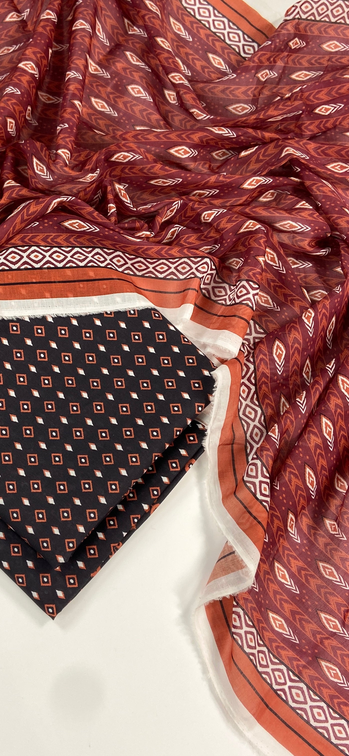 Bin Saeed Digital Printed Lawn 3PC