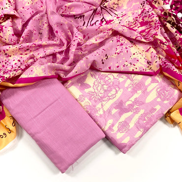 Popular Printed Khaddar 3PC