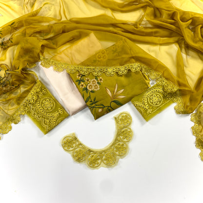 Iznik Premium Silk – With Organza Patches