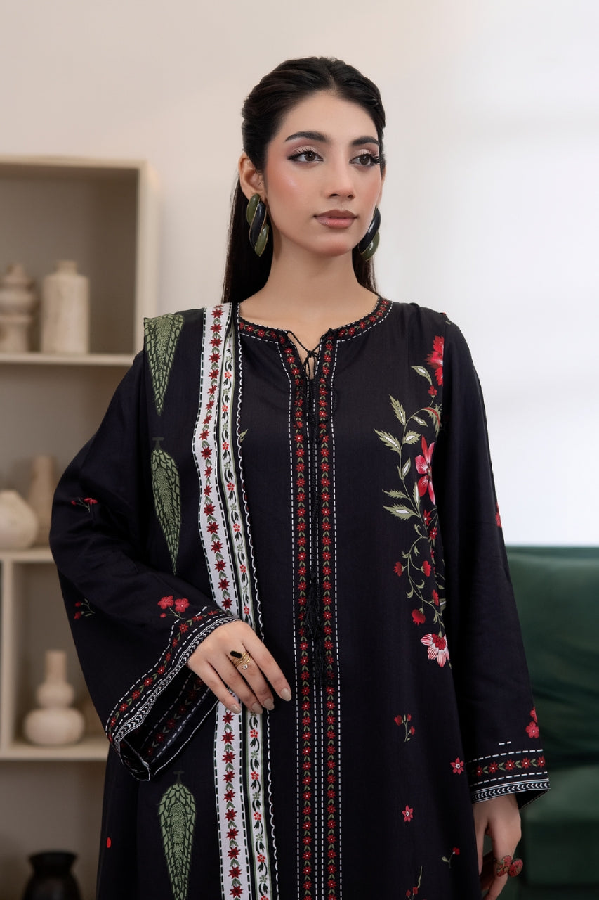 Anaya Noor Digital Printed Stone Linen 3PC