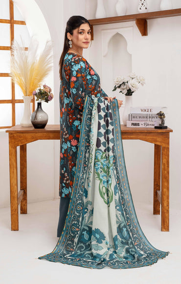 Mehar By Fiza Noor Printed Khaddar 3PC