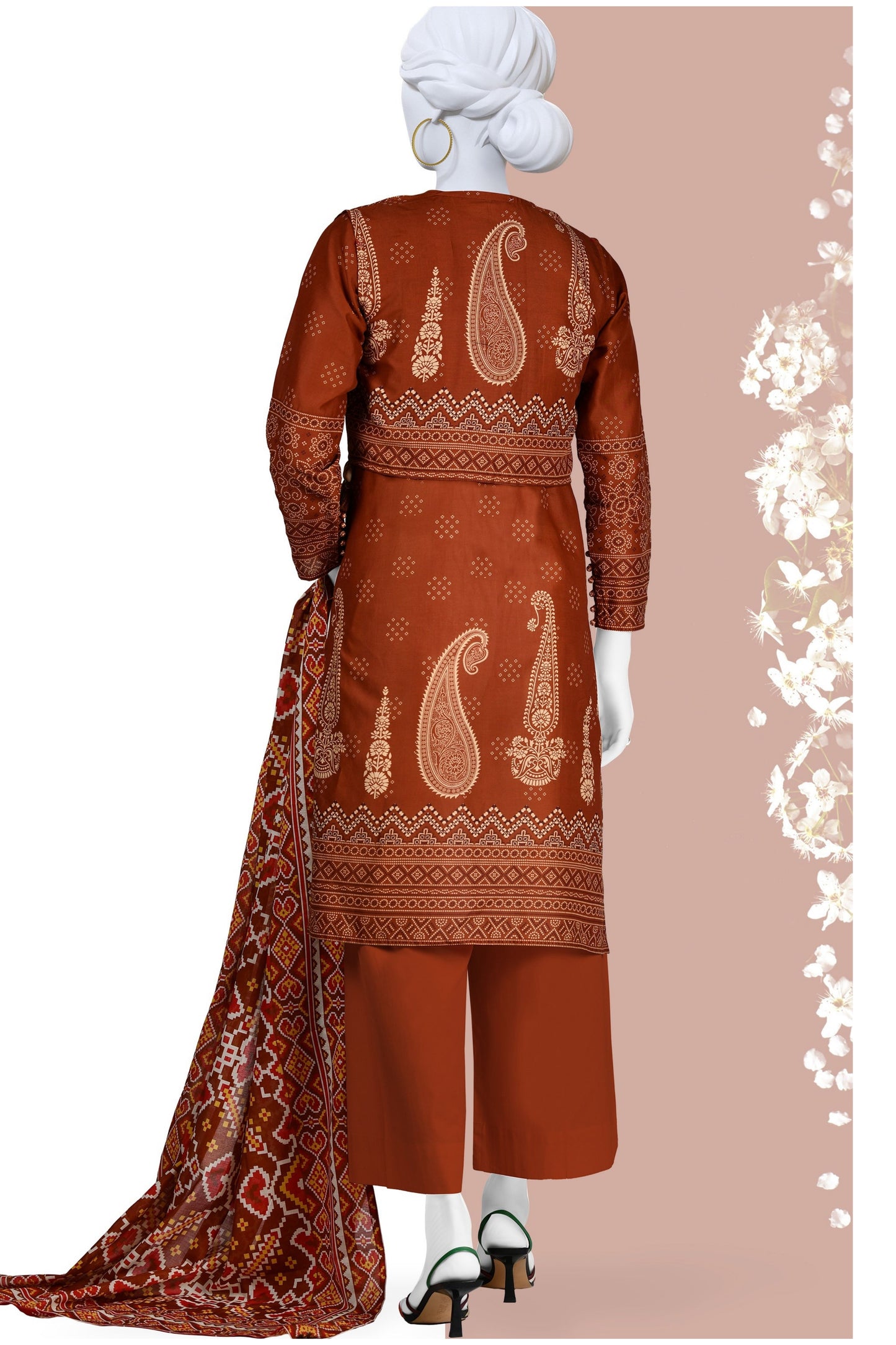 Panjnad By J. Printed Lawn 3PC