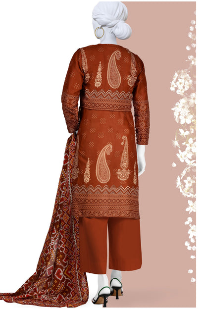 Panjnad By J. Printed Lawn 3PC