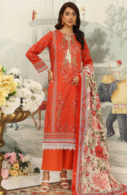 Mausummery Digital Printed Lawn 3PC