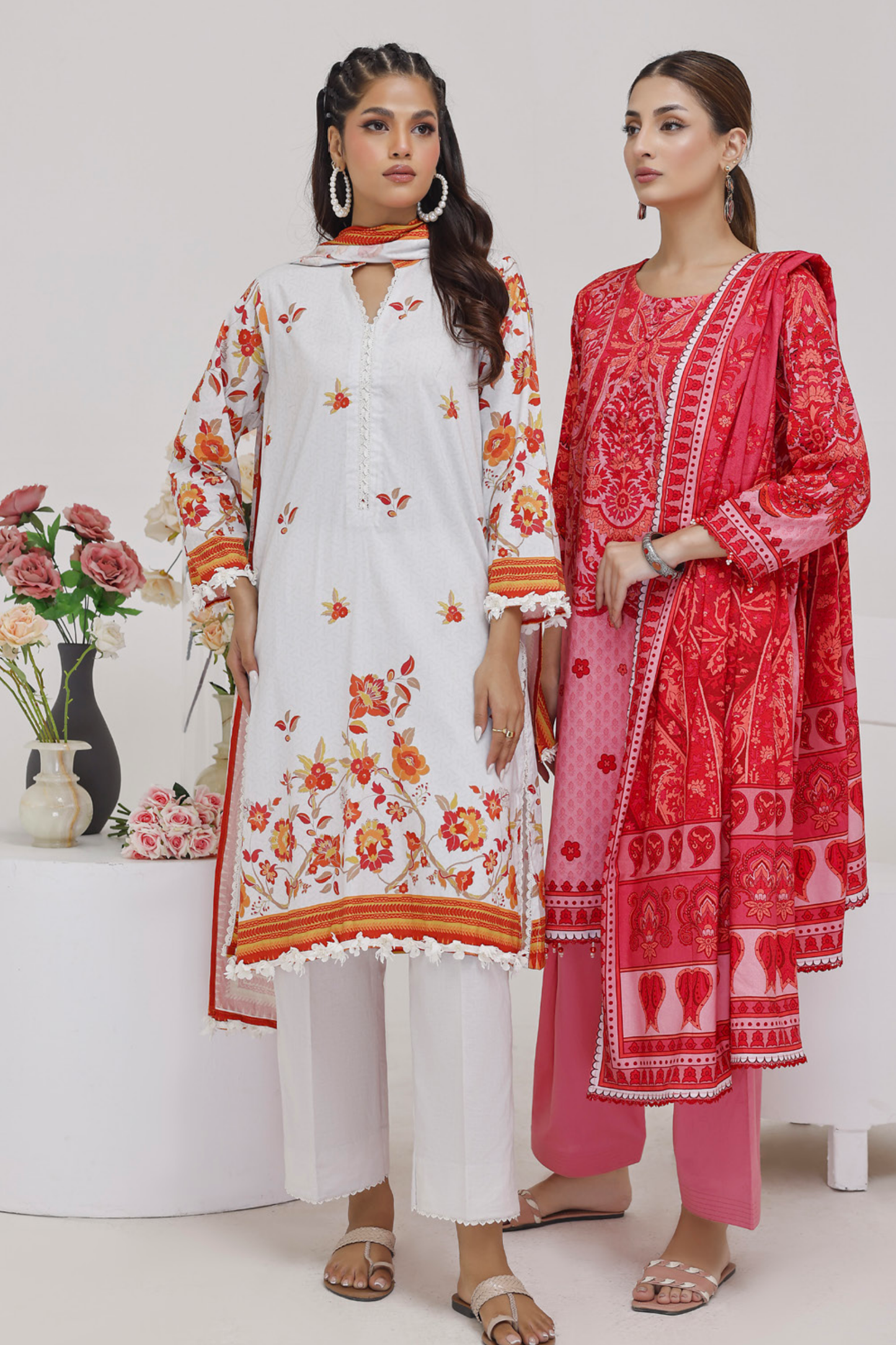 Salina Digital Printed Linen 3PC