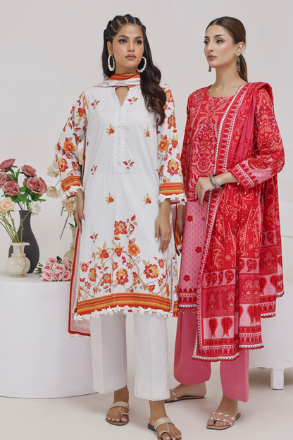 Salina Digital Printed Linen 3PC