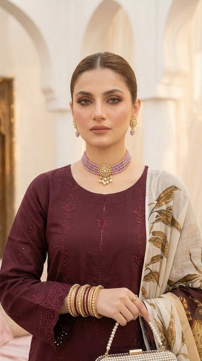 Dream Stone By Anaya Noor Full Heavy Emb Viscose 3PC