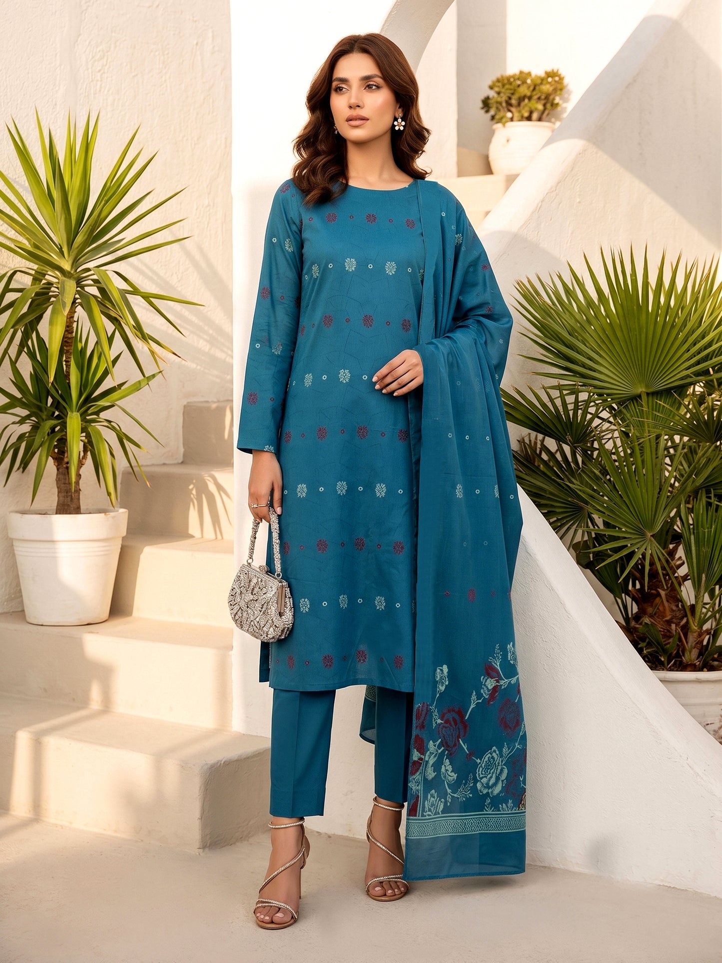 Cross Stitch Premium Printed Viscose 3PC