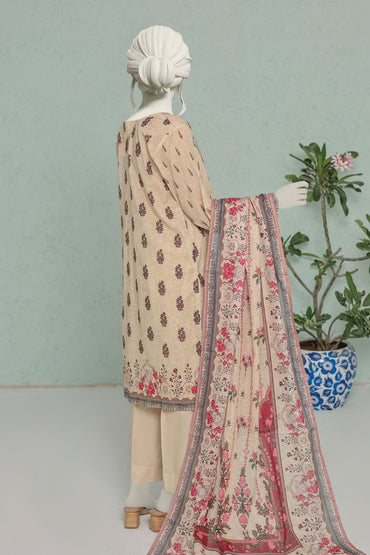 MTJ Premium Printed Lawn 3PC