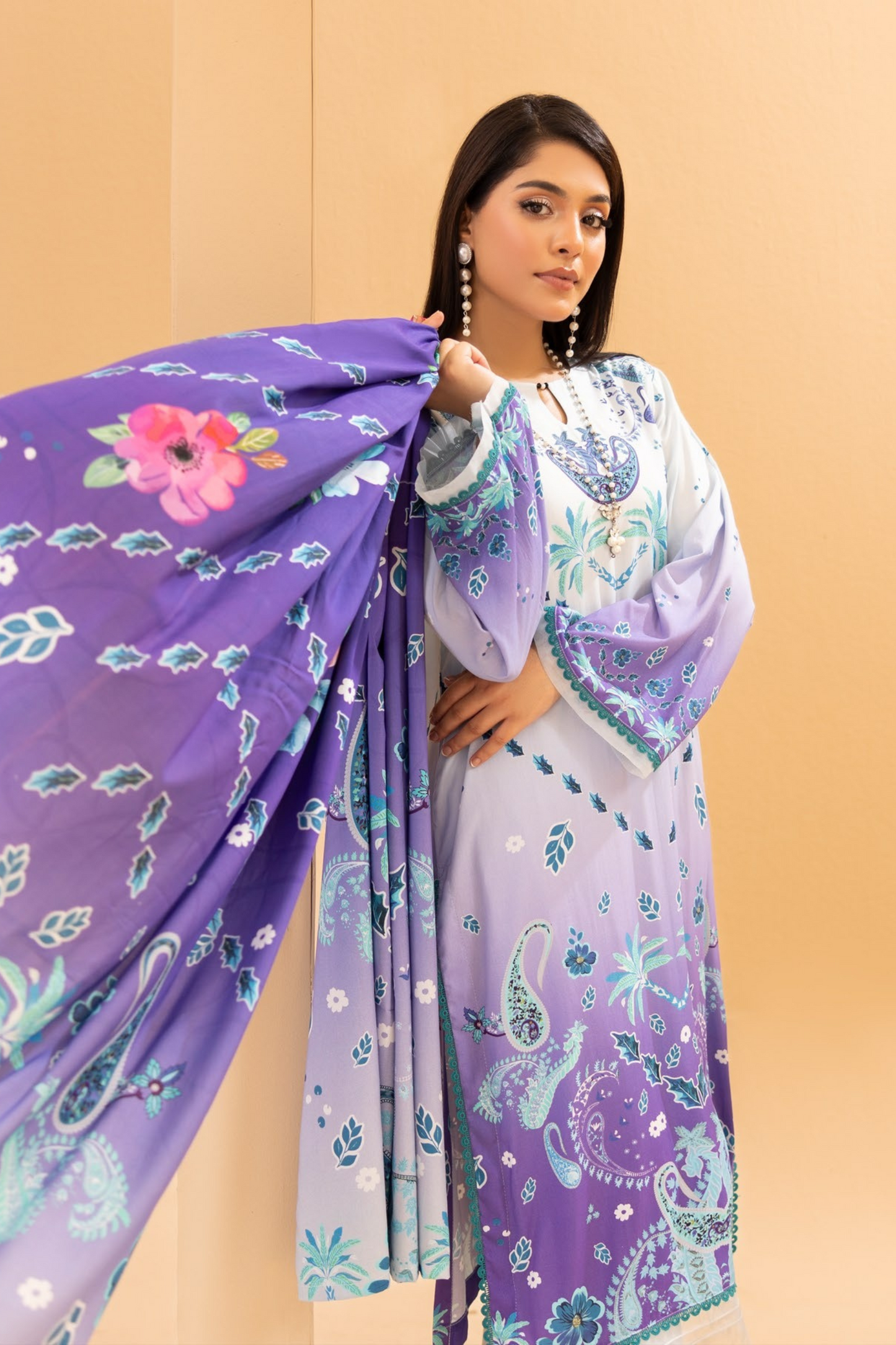 Motifz Premium Printed Linen 3PC