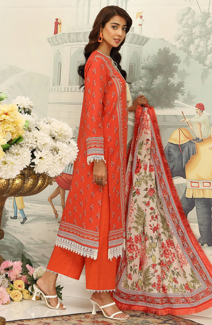 Mausummery Digital Printed Lawn 3PC