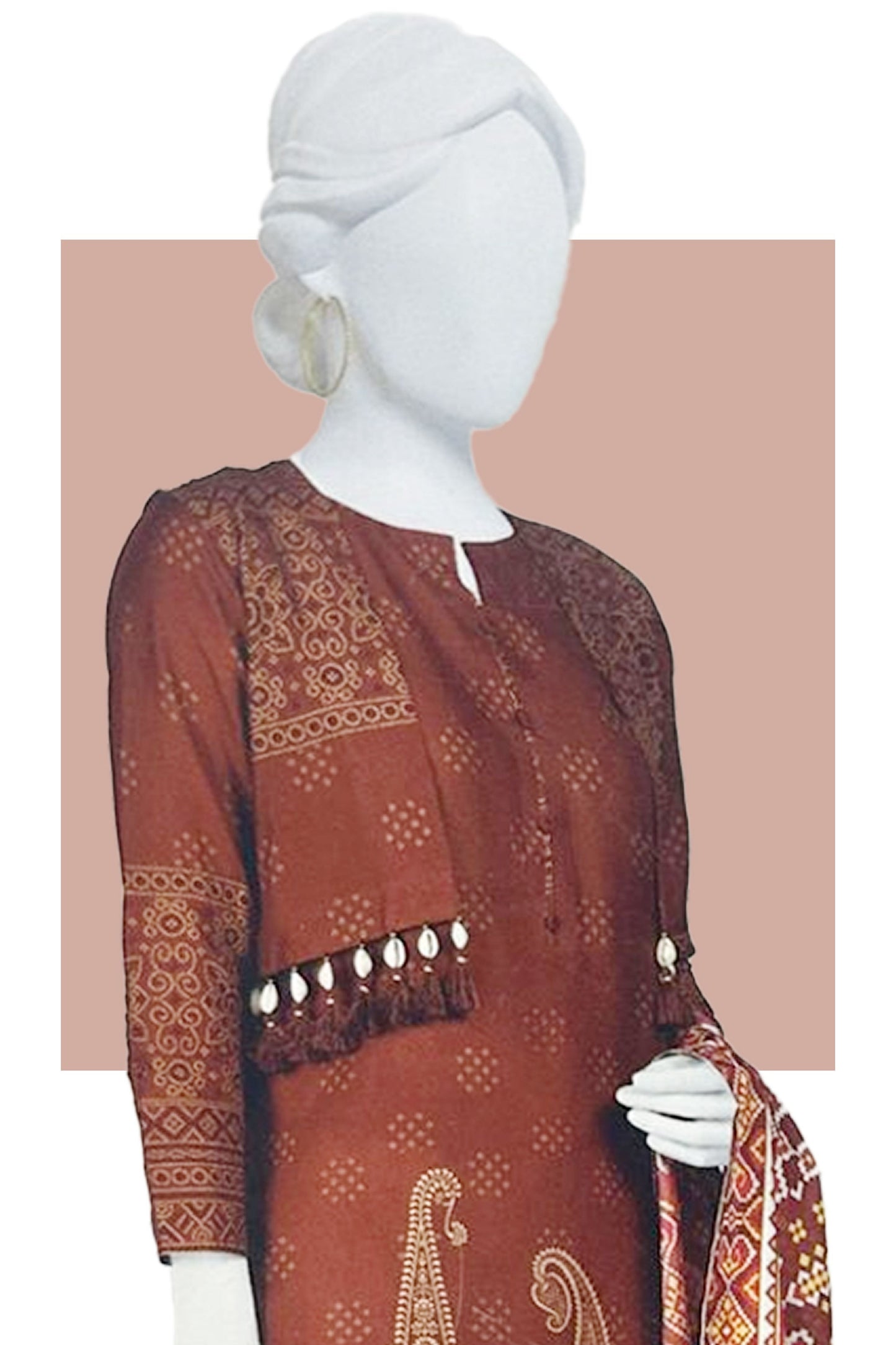 Panjnad By J. Printed Lawn 3PC