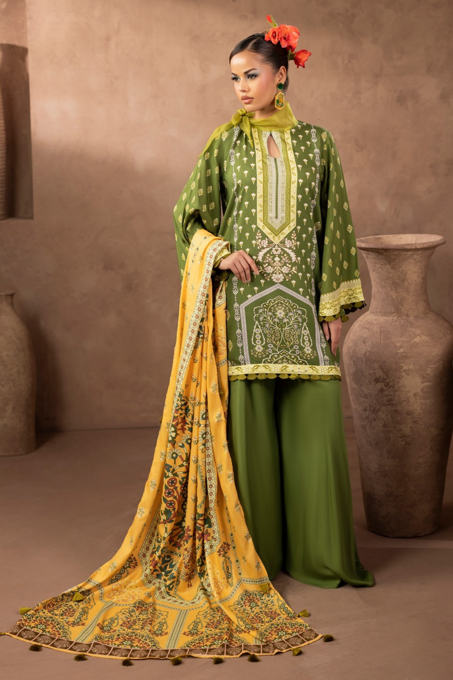 Paltar Premium Marina Printed 3PC