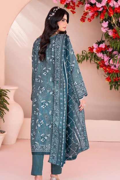 Zesh Airjet Full Embroidered Khaddar 3PC