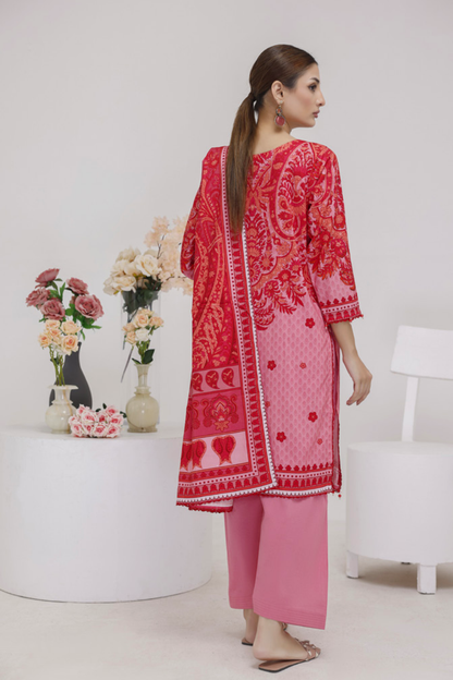 Salina Digital Printed Linen 3PC