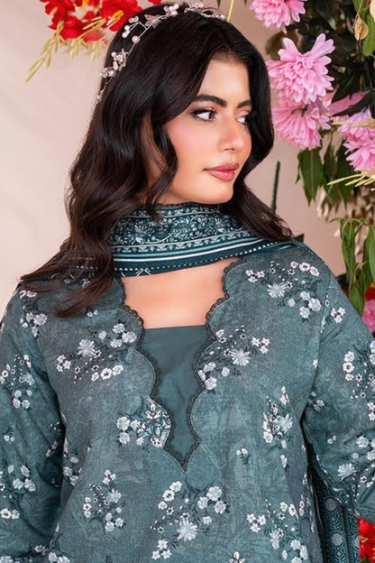 Zesh Airjet Full Embroidered Khaddar 3PC
