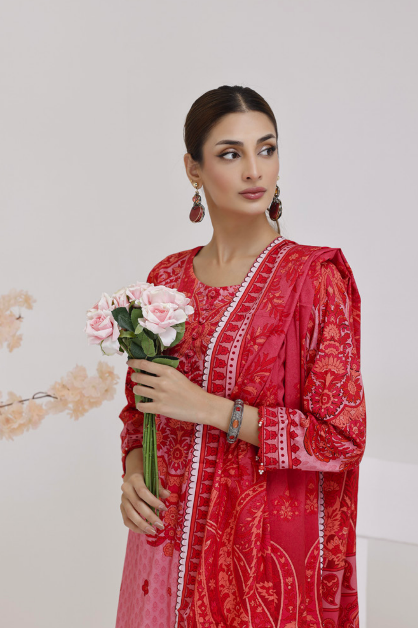 Salina Digital Printed Linen 3PC