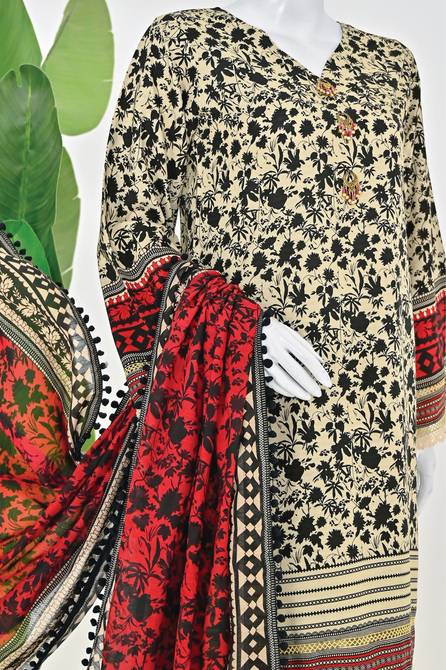 Murashe Printed Viscose 3PC